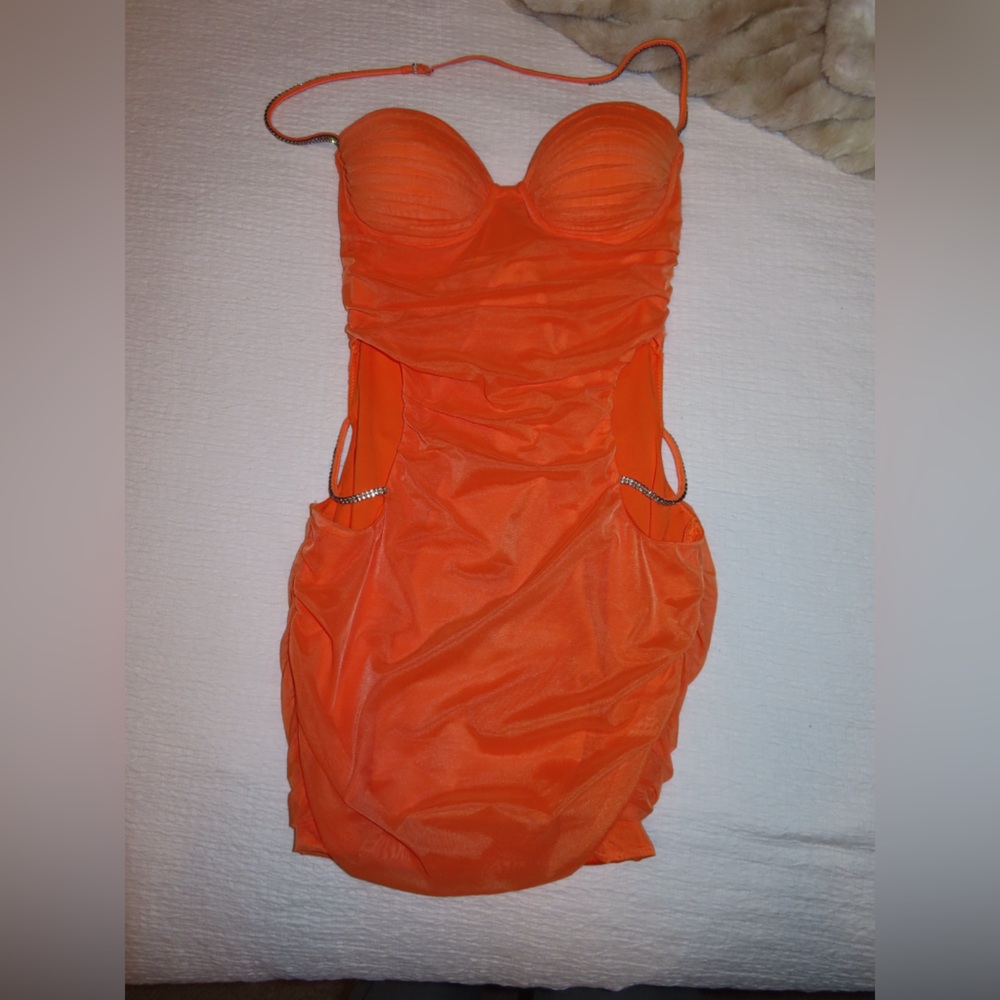 Oh Polly Bold Orange Swimwear